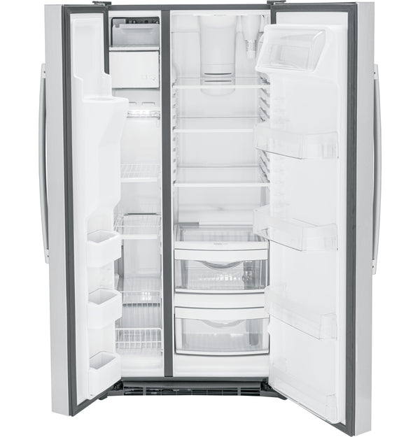 GE® ENERGY STAR® 23.0 Cu. Ft. Side-By-Side Refrigerator