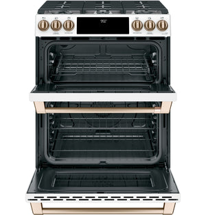 Café™ 30" Smart Slide-In, Front-Control, Dual-Fuel, Double-Oven Range with Convection
