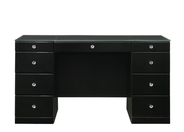  LED Mirror & Stool - Black<h4><b>Avery - Vanity Base - Black</b></h4> <table width="100%"><colgroup><col style="width: 30%"> <col style="width: 70%"> </colgroup> <tbody> <tr> <td>Dimensions</td> <td> 57.00"L x 23.25"D x