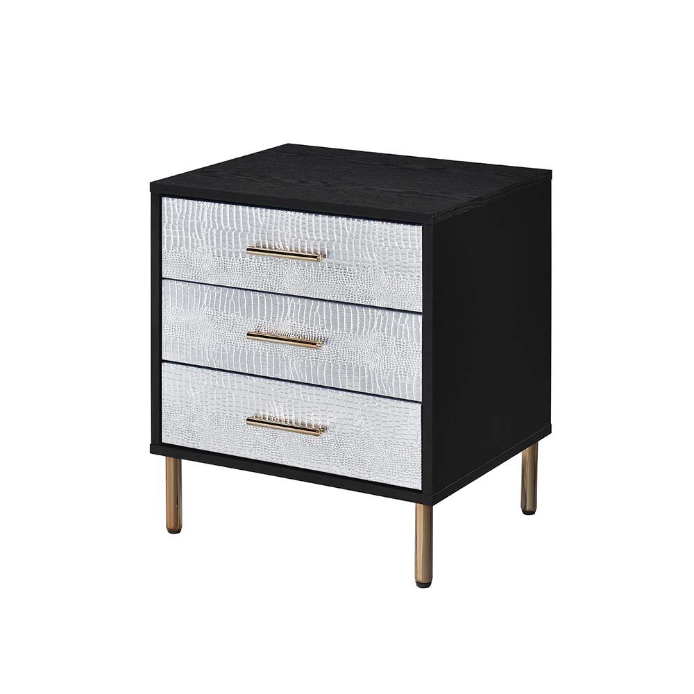 Myles - Nightstand - Black - 19-"