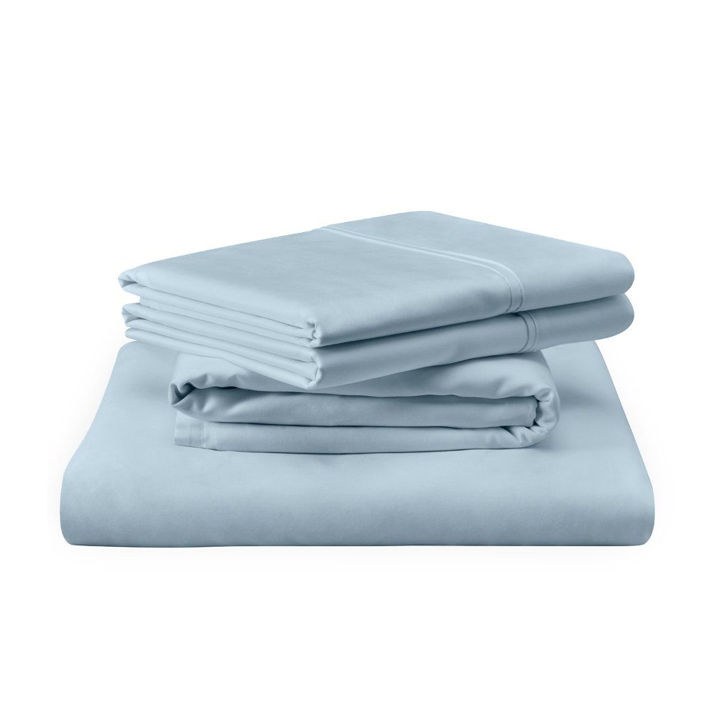 Smooth. Crisp. Luxurious. These 400-thread-count long staple Egyptian cotton sheets offer a soft, silky feel, giving every bed a crisp, smooth look. The enhanced fit - including our unique fitted sheet with four-way stretch and StayTightTM bands for a snu