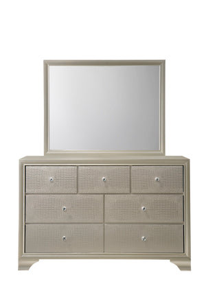 Lyssa - Full 4 Piece Bedroom Set - Champagne