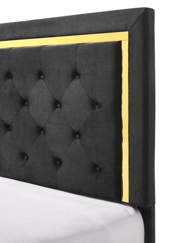 Pepe - King Bed - Black