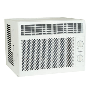 Haier 5,000 BTU Mechanical Window Air Conditioner for Small Rooms up to 150 sq ft.