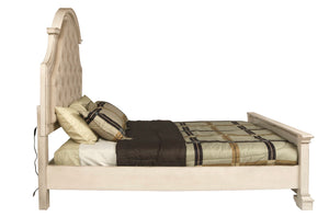 Anastasia - 6/6 King Bed - Beige