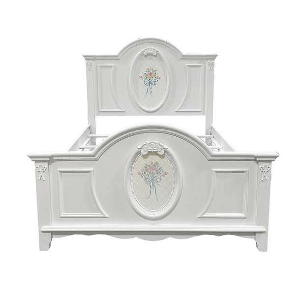 Flora - Twin Bed - White