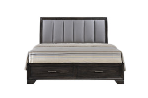 Jaymes - King 5 Piece Bedroom Set - Gray