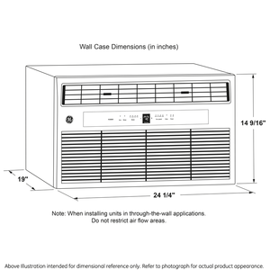 GE® 115 Volt Cool Only 8,000 BTU Built In Air Conditioner