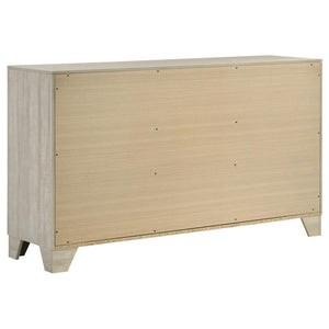 Trenton - 6-Drawer Bedroom Dresser - Rustic Cream
