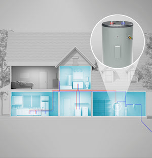 GE® 50 Gallon Tall Electric Water Heater