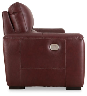Alessandro - Garnet - 3 Pc. - Power Reclining Sofa
