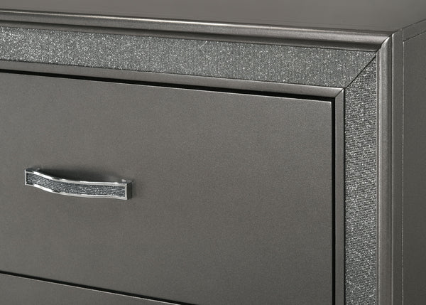 Kaia - Queen 4 Piece Bedroom Set - Dark Gray