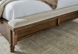Sturlayne - Brown - Queen Upholstered Panel Bed