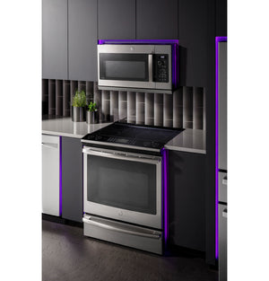 GE Profile™ 2.2 Cu. Ft. Over-the-Range Sensor Microwave Oven with Extendable Slide-Out Vent