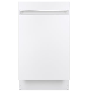 GE Profile™ ENERGY STAR® 18" ADA Compliant Stainless Steel Interior Dishwasher with Sanitize Cycle