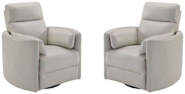 Fashionable and functional, this stylish Power Swivel Glider Reclinerâ€™s swivel feature will ensure you never miss any of the action or conversation. Perfect for relaxing at the end of a long day, this model features a soothing gliding motion and smooth 