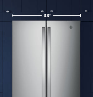 GE® ENERGY STAR® 18.6 Cu. Ft. Counter-Depth French-Door Refrigerator