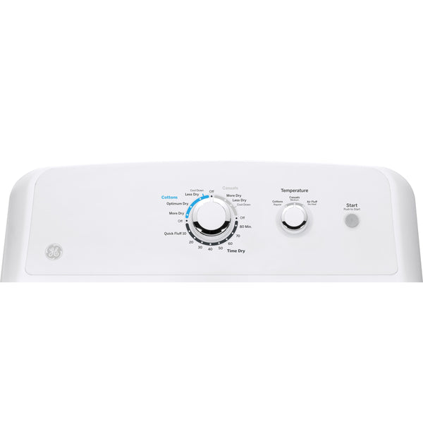 GE 6.2 cu. ft. Capacity Gas Dryer with Up To 120 ft. Venting and Shallow Depth?