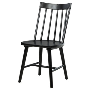 Middleton - Solid Wood Dining Side Chair Black (Set of 2) - Black