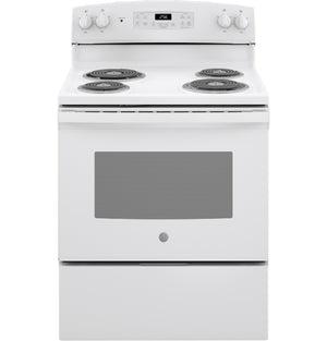 GE® 30" Free-Standing Self-Clean Electric Range