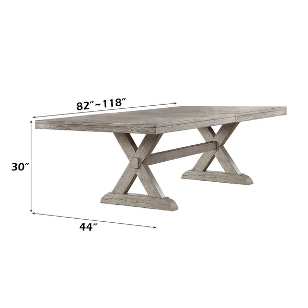 Rocky - Dining Table - Gray Oak