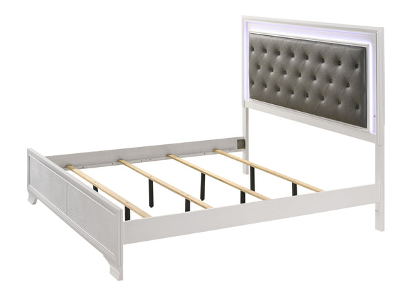 Lyssa - King 5 Piece Bedroom Set - White