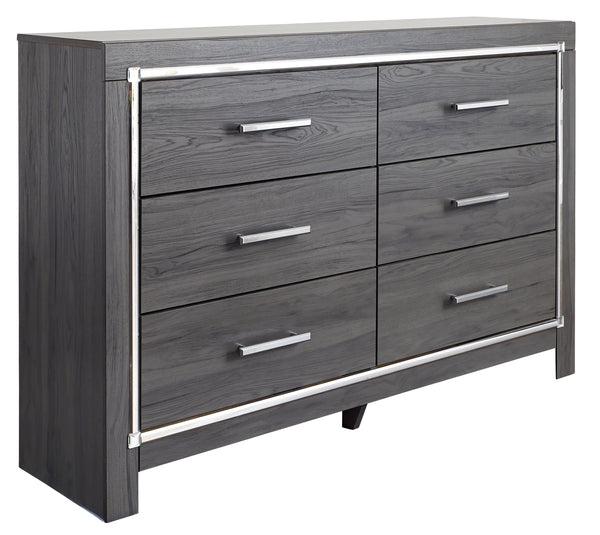 Lodanna - Gray - 8 Pc. - Dresser