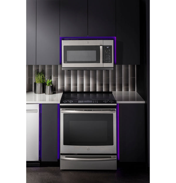 GE Profile™ 2.2 Cu. Ft. Over-the-Range Sensor Microwave Oven with Extendable Slide-Out Vent