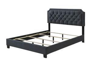 Gerri - Queen Bed - Gray