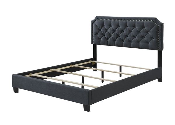 Gerri - Queen Bed - Gray