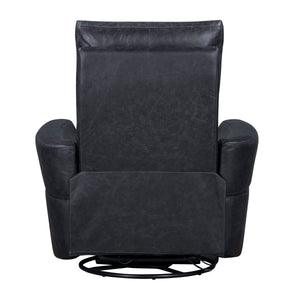 Remmington - Power Swivel Glider Recliner - Vintage Slate