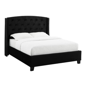 Eva - King Bed - Black