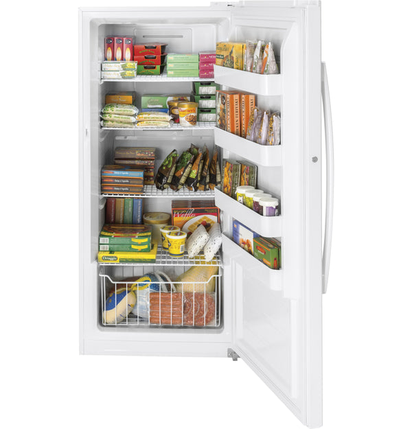 GE® 14.1 Cu. Ft. Frost-Free Garage Ready Upright Freezer
