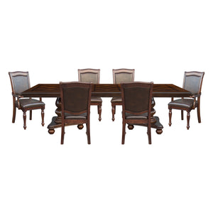 Lordsburg 7pc Dining Room Set with a 24" Leaf