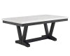 Vance Faux Marble Dining Table