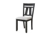 Maribelle Side Chair Wheat Charcoal