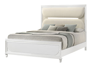 Eden - King Bed - White