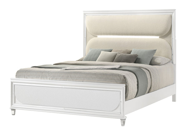 Eden - King Bed - White