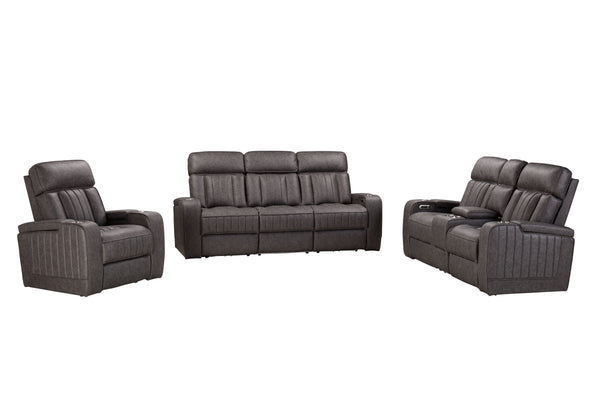 Equinox - Power Recliner (Set of 2) - Mercury