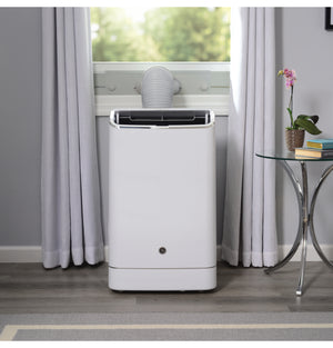 GE® 14,000 BTU Portable Air Conditioner for Medium Rooms up to 550 sq ft. (9,850 BTU SACC)