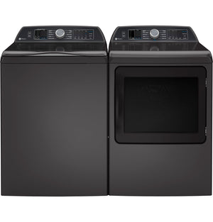 GE Profile™ ENERGY STAR® 7.4 cu. ft. Capacity Smart aluminized alloy drum Electric Dryer with Sanitize Cycle and Sensor Dry