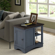 Americana Modern - Denim Chairside Table