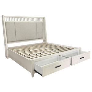 Americana Modern Bedroom King Shelter Bed