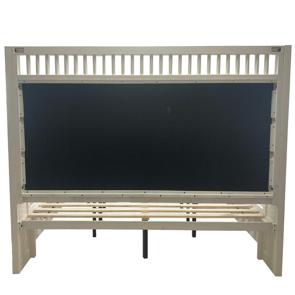 Americana Modern Bedroom King Shelter Bed