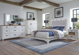Americana Modern Bedroom 6 Drawer Chest