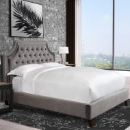 Jasmine - Flannel Queen Bed