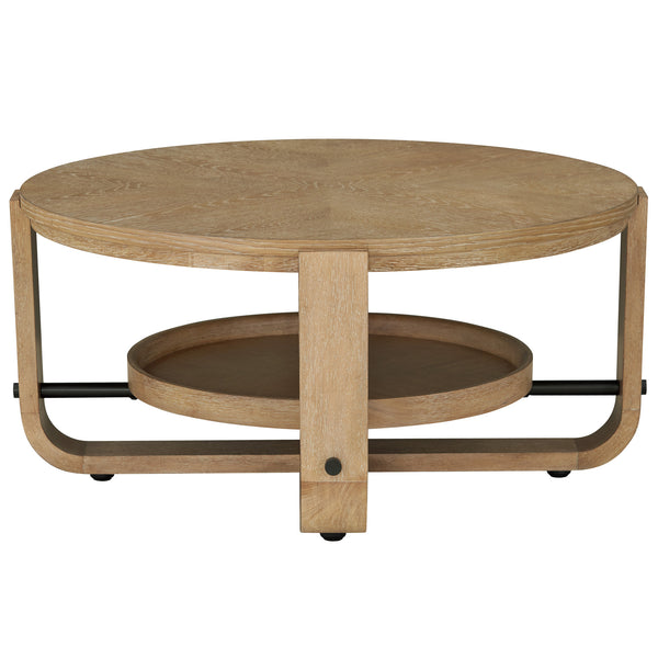 Escape Cocktail Table Round with Shelf