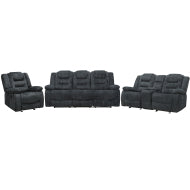 Bolton - Misty Storm Manual Right Arm Facing Recliner
