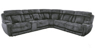 Dalton - Lucky Charcoal Armless Recliner