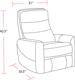 Hercules - Haze Swivel Glider Recliner Two Pack
